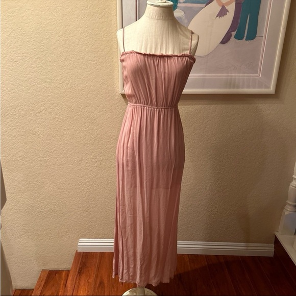 Reformation Mauve Pink Color Ballet Slip Dress - Picture 4 of 11